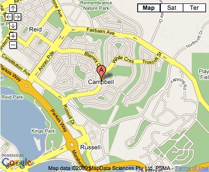 Location Map for Campbell