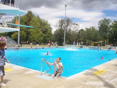 Canberra Olympic Pool in Civic